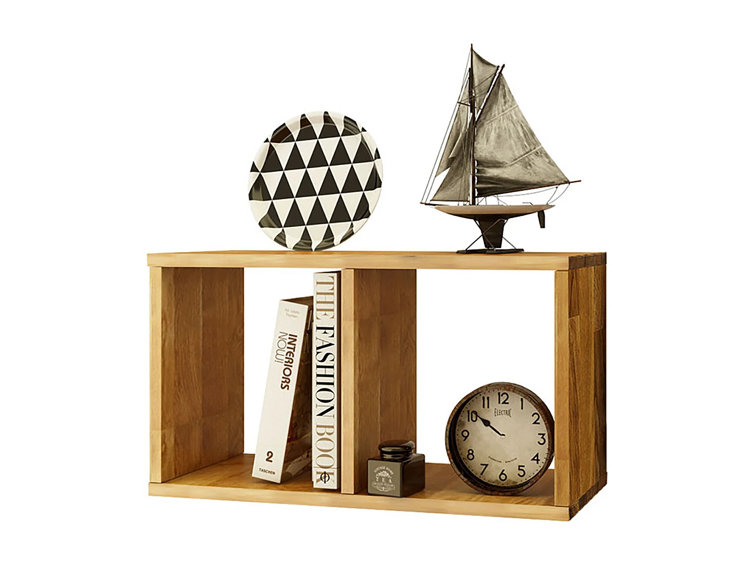 Elvira | Boekenkast met 6 kamers