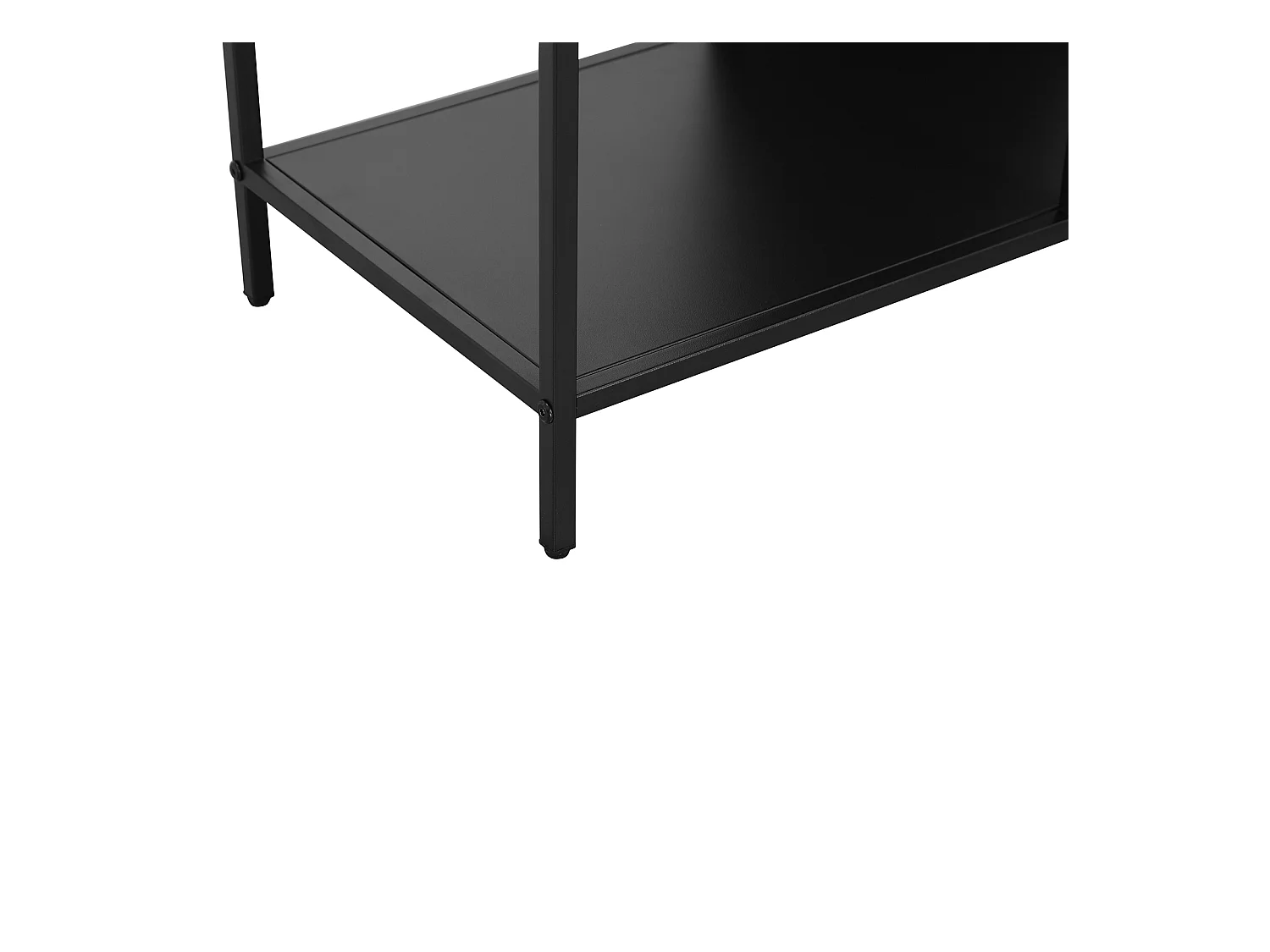 Charleston | Bibliothèque en métal noir