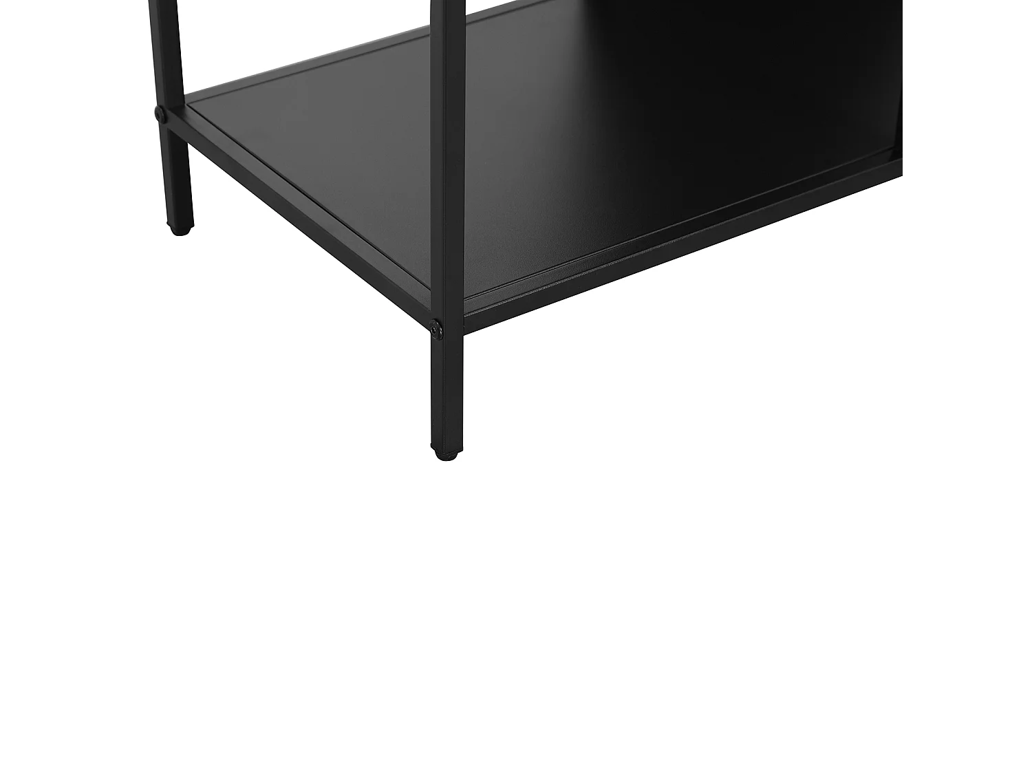 Charleston | Bücherregal aus schwarzem Metall