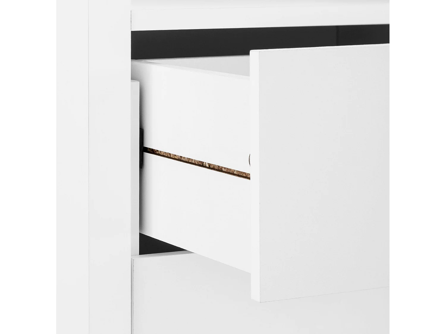 Kiwi | Boekenkast gecombineerd met bureau in wit