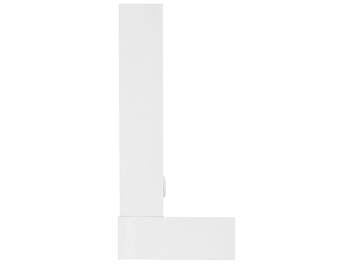 Kiwi | Bücherregal kombiniert mit Schreibtisch in Weiß