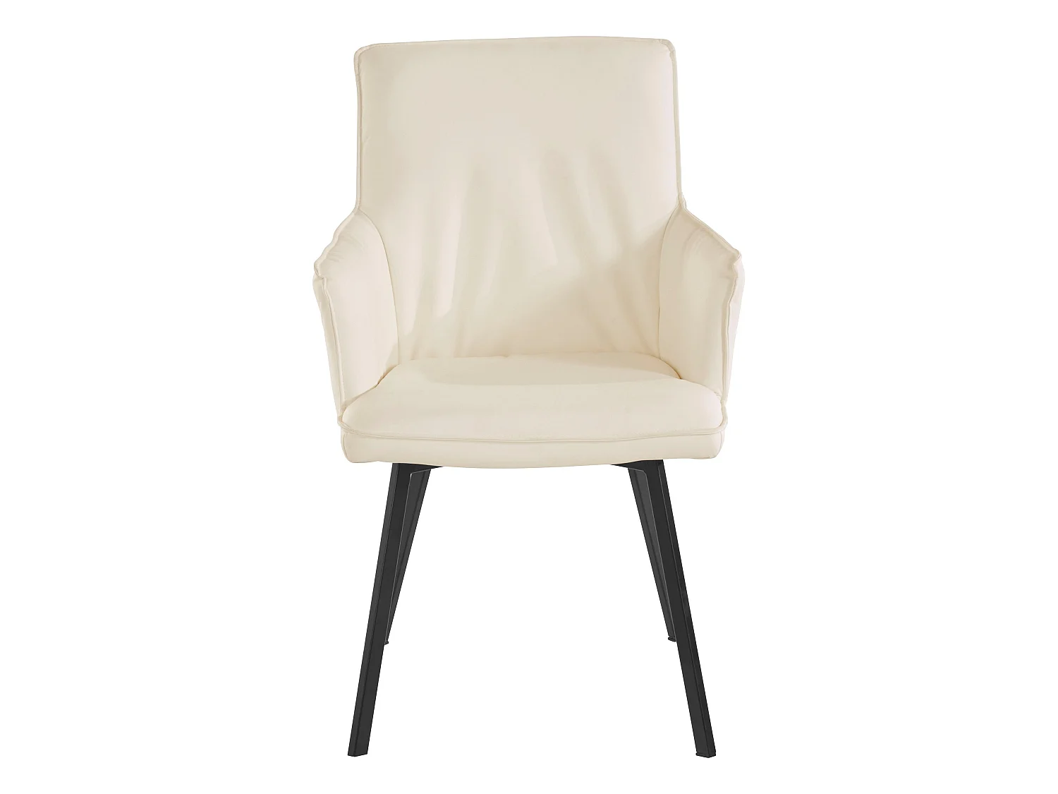 Sally | Fauteuil en PU blanc, 2 pièces