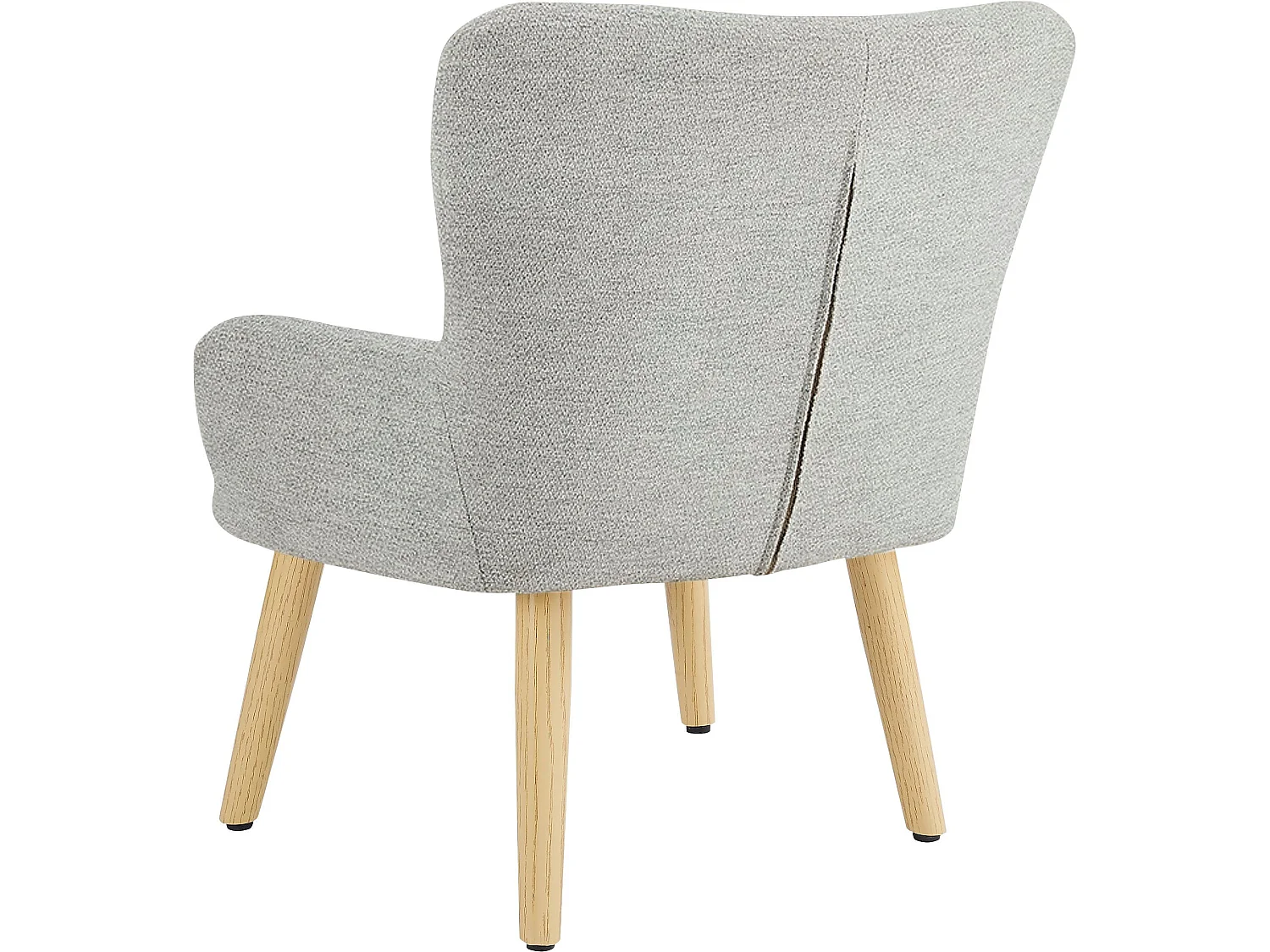 Coco | Fauteuil pour enfants en tissu gris
