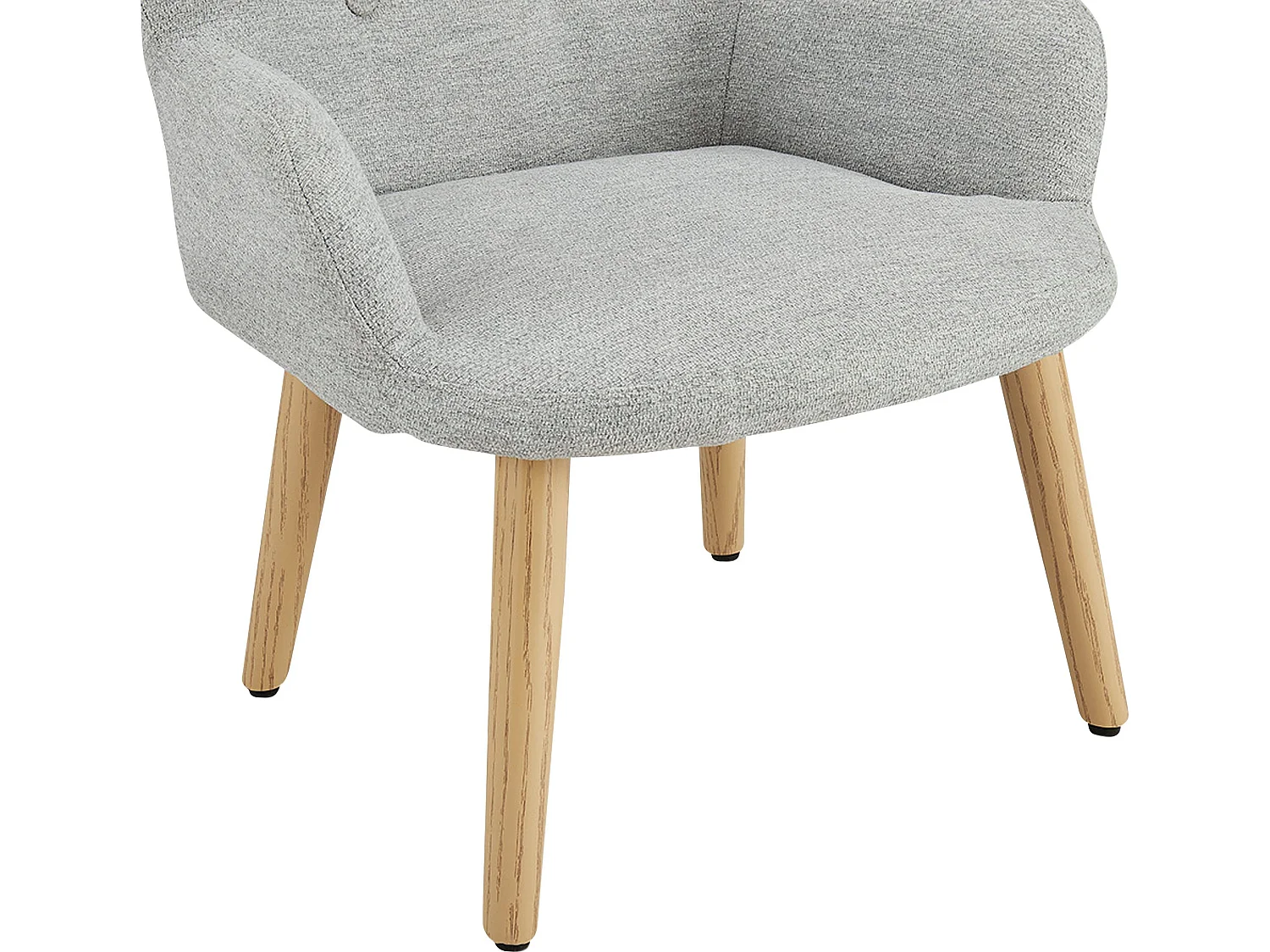 Coco | Fauteuil pour enfants en tissu gris