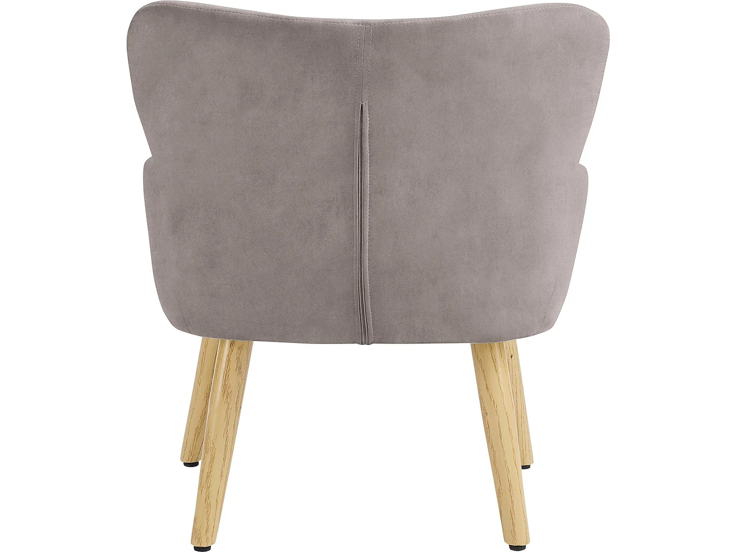Coco | Fauteuil pour enfants en microfibre grise