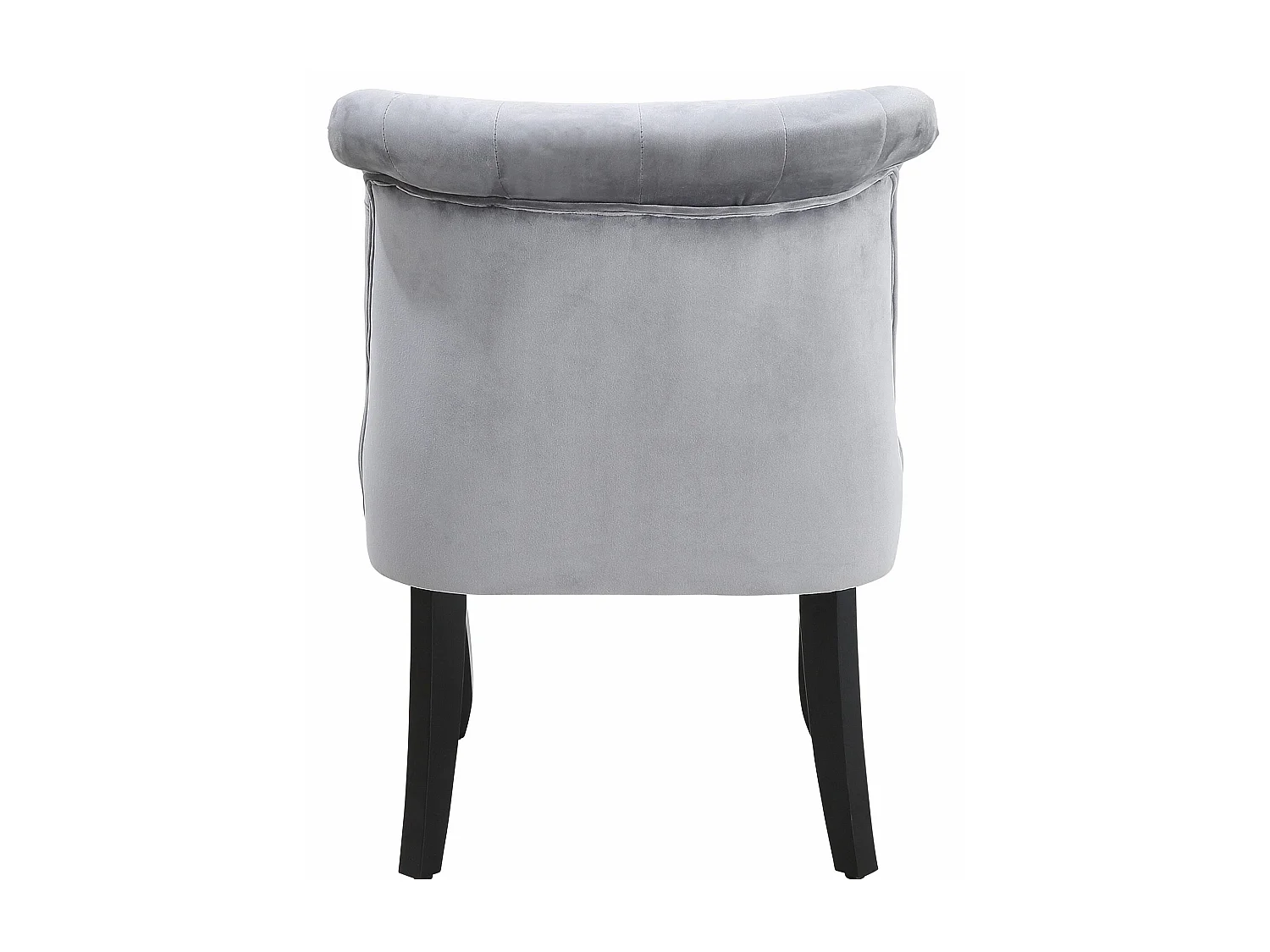 Beatrix | Sedia in velluto grigio