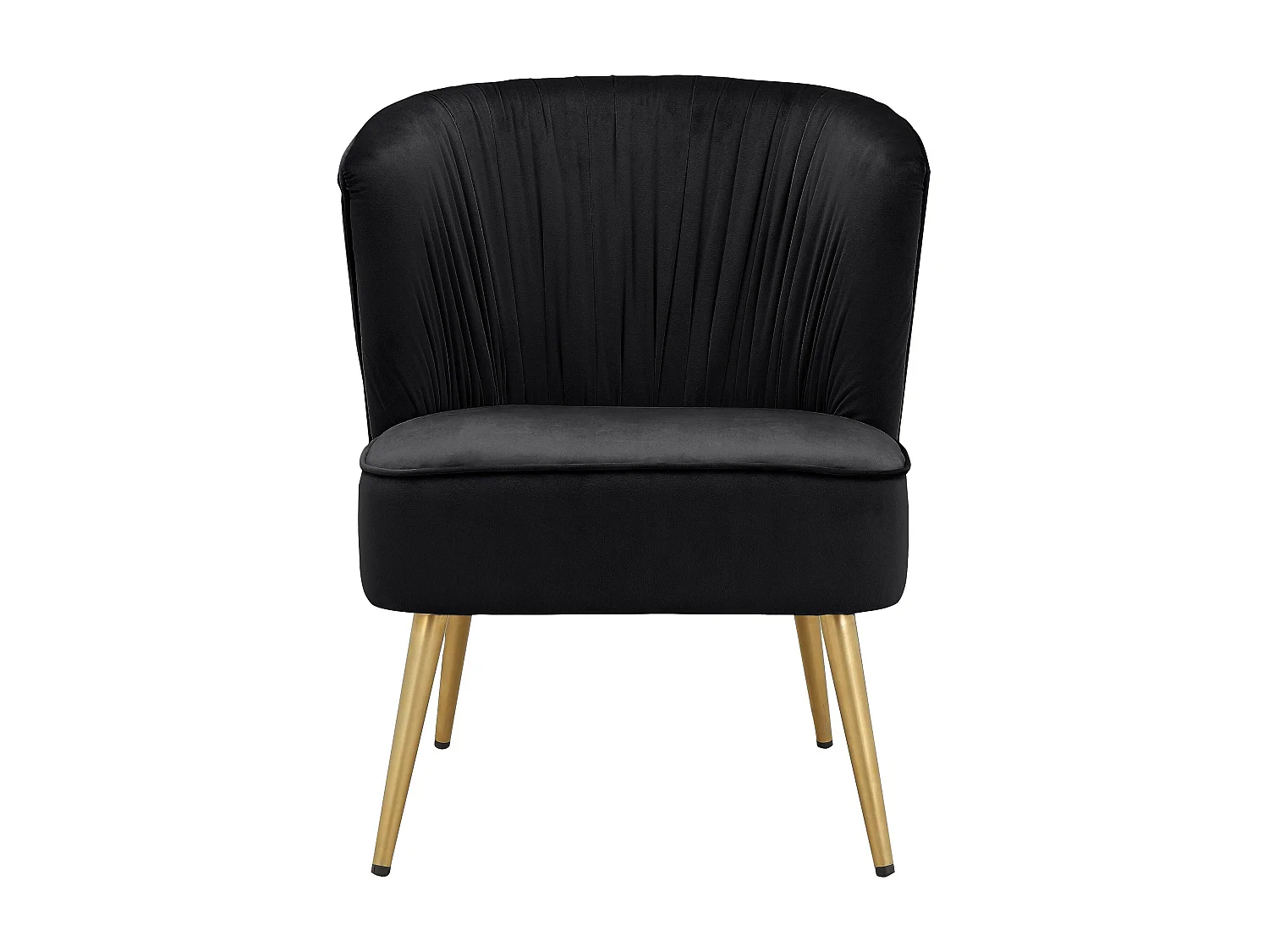 Dahlia | Sillón de terciopelo negro