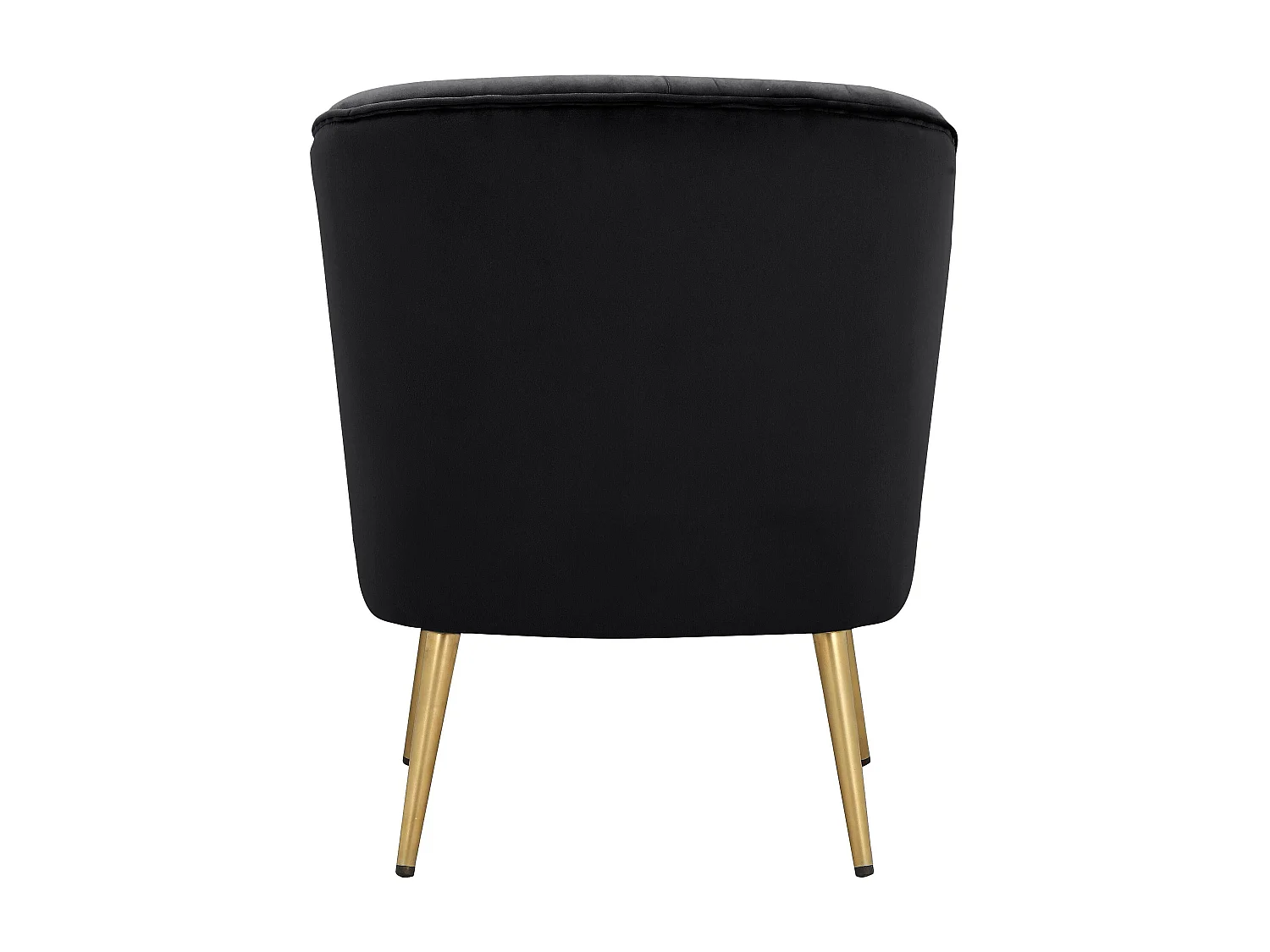 Dahlia | Sillón de terciopelo negro