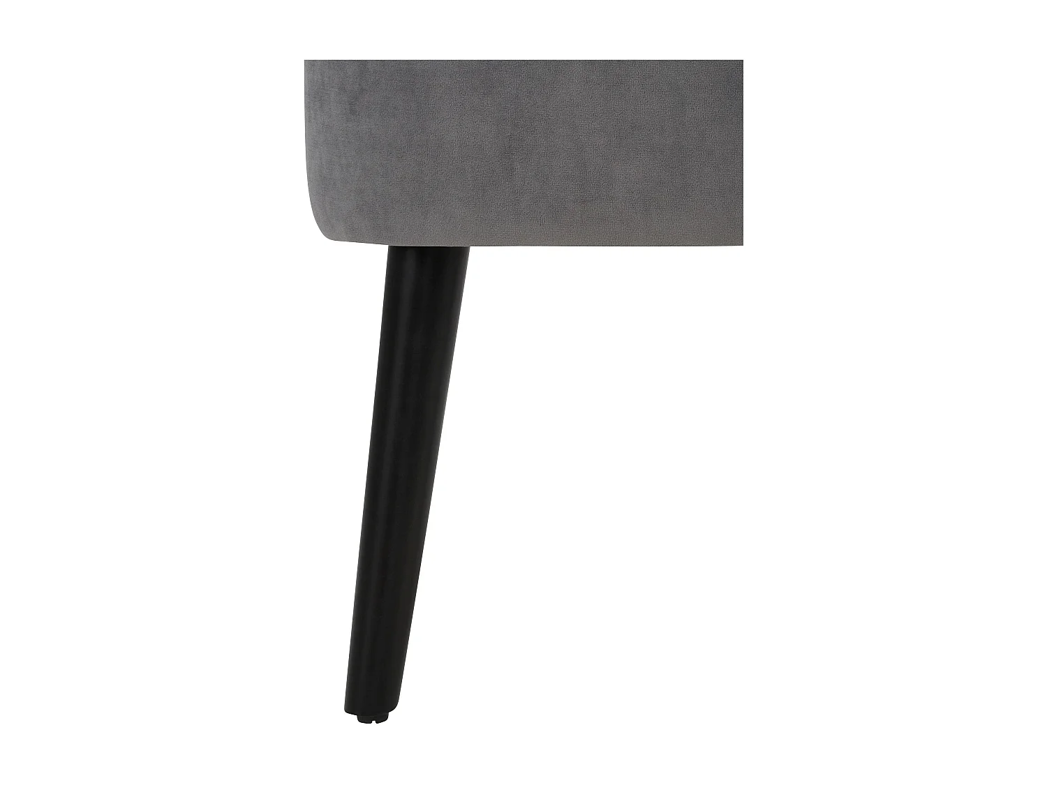 Antonio | Sedia in velluto grigio