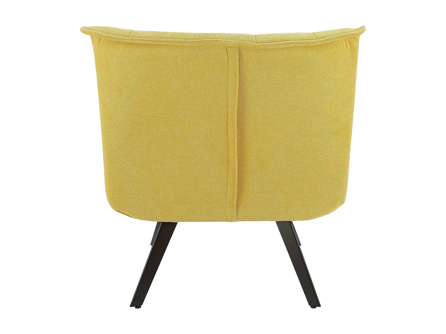 Evan | Chaise longue en tissu couleur curry