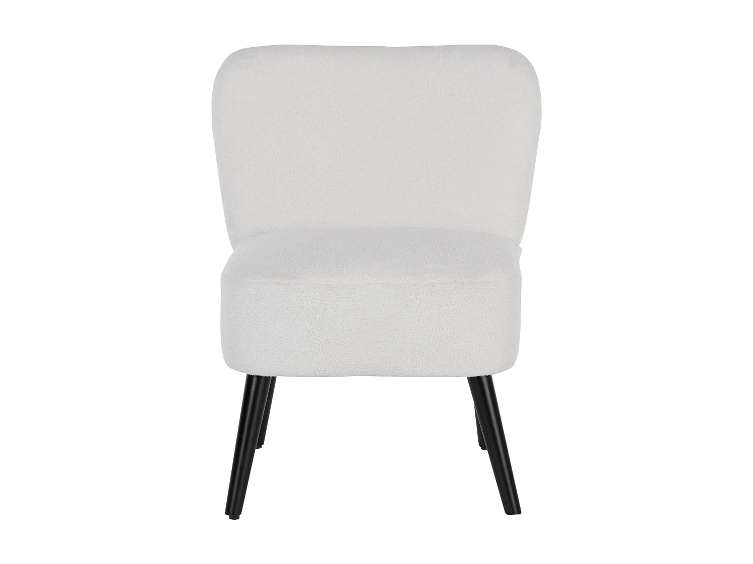 Antonio | Stoel in wit fluweel