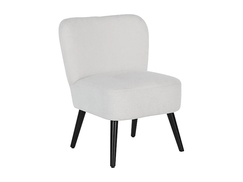 Antonio | Chaise en velours blanc
