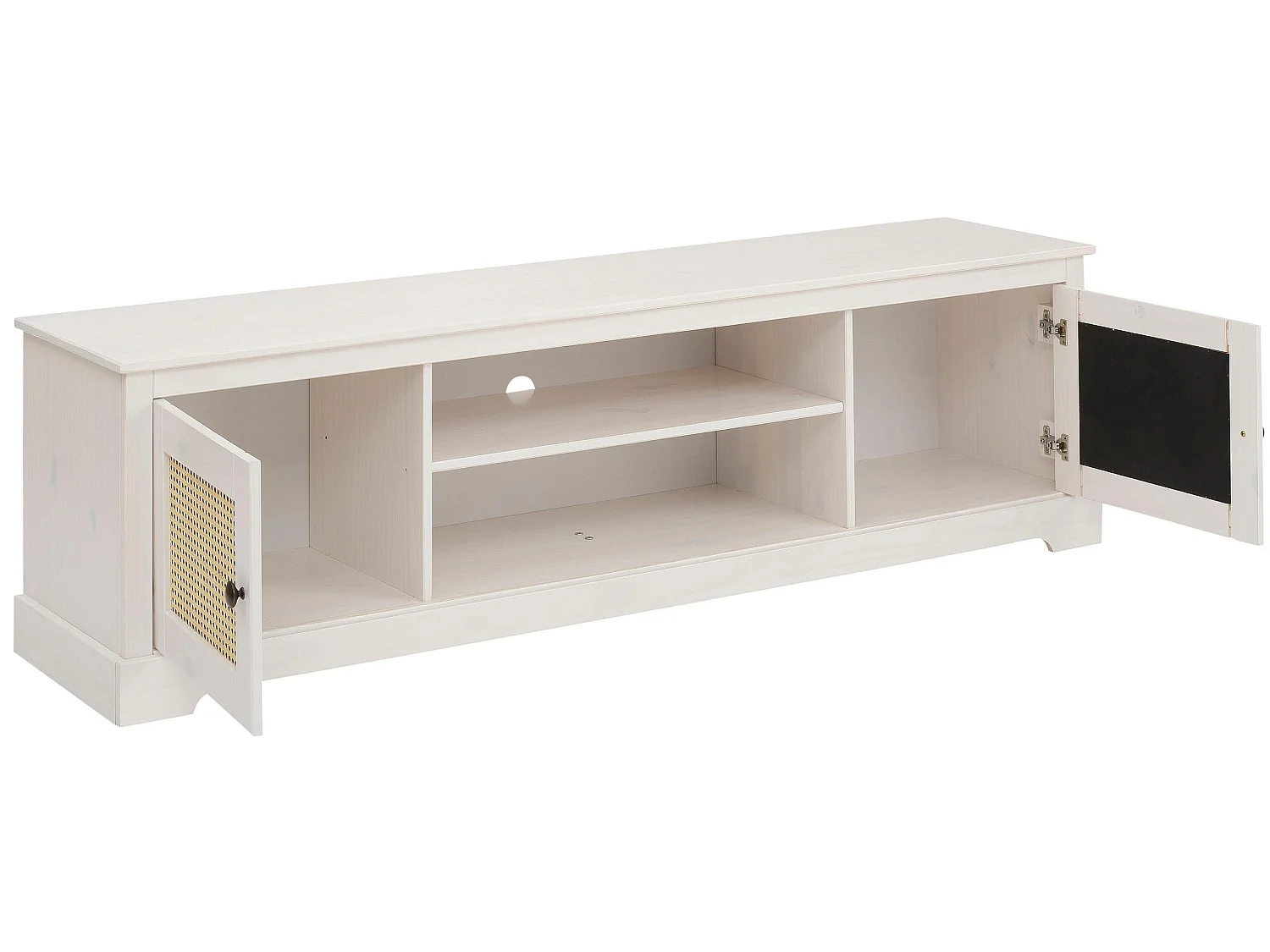 Linda | Lowboard met 2 deuren in White Pine