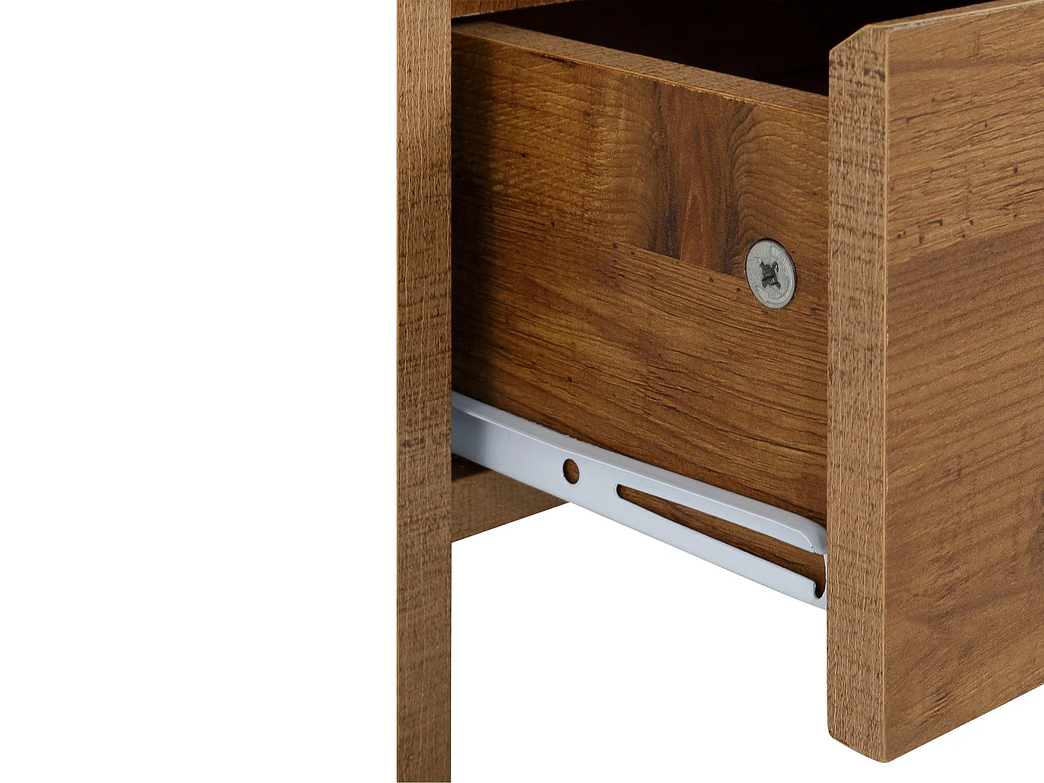 Maribo | Meuble TV avec 4 tiroirs en MDF Nature