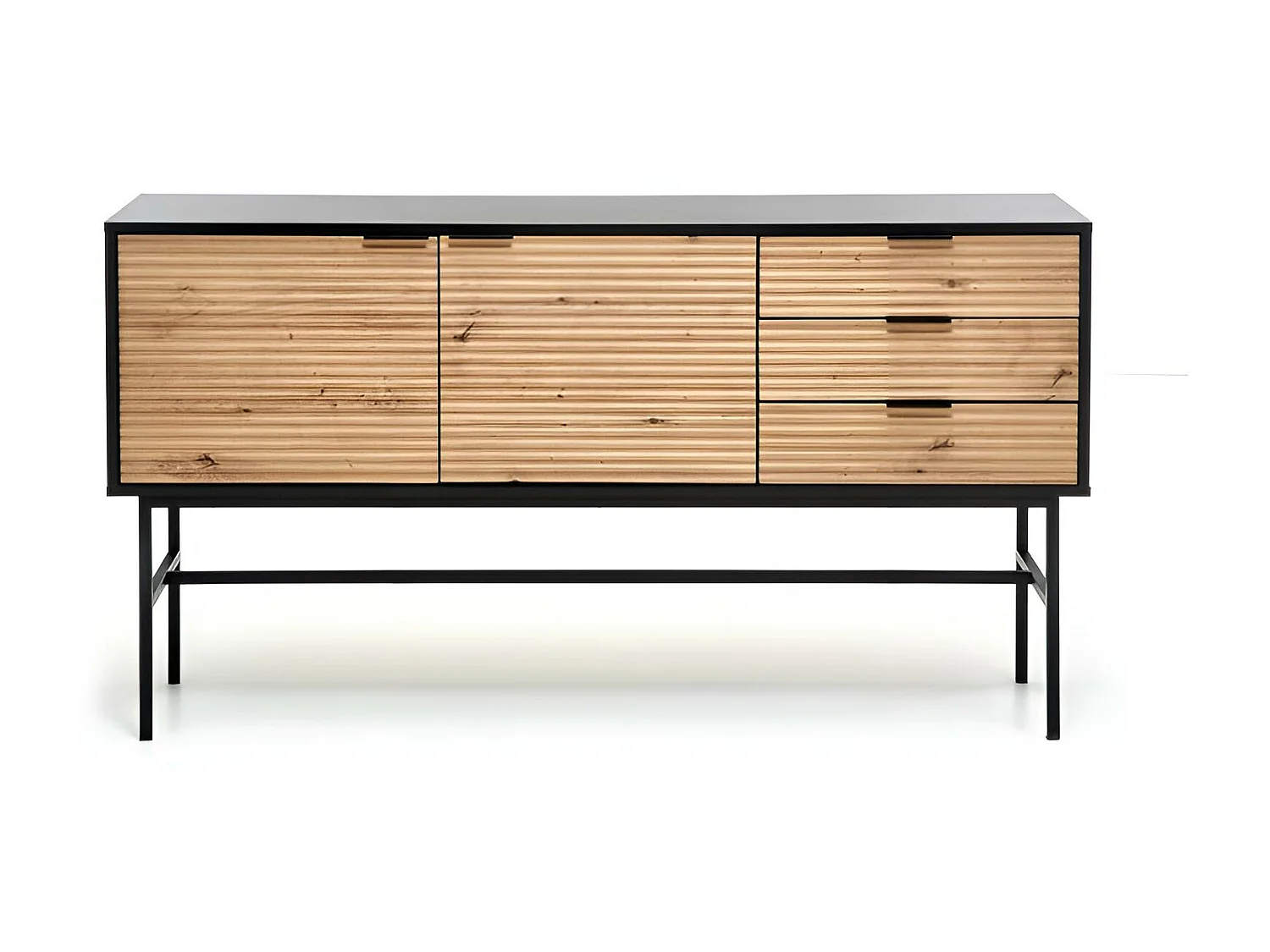 Banc TV Murano/MDF/Marron&Noir