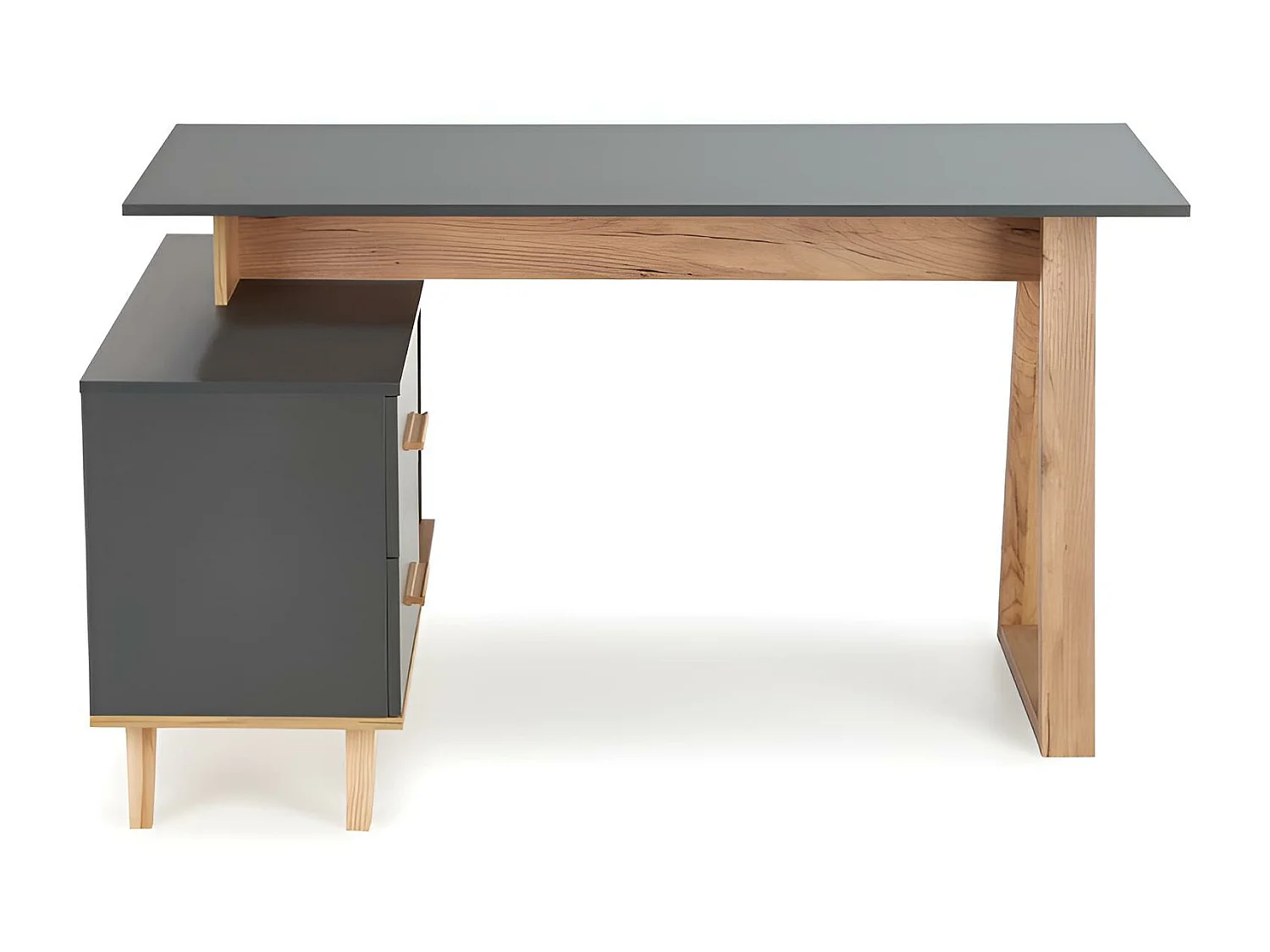 Schreibtisch Sergio XL/MDF/Anthrazit