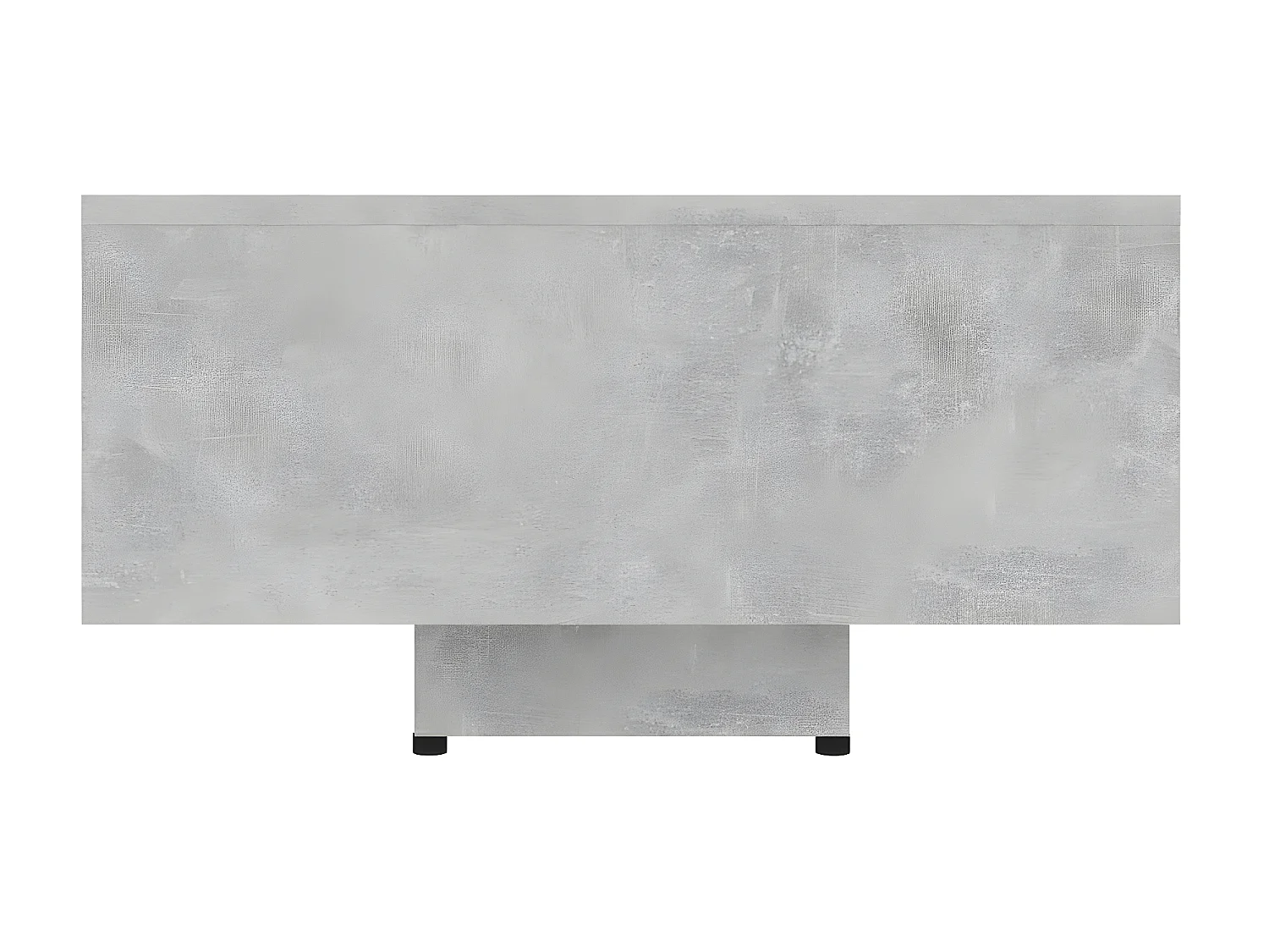 Table basse Gris béton 85x55x31 cm Aggloméré