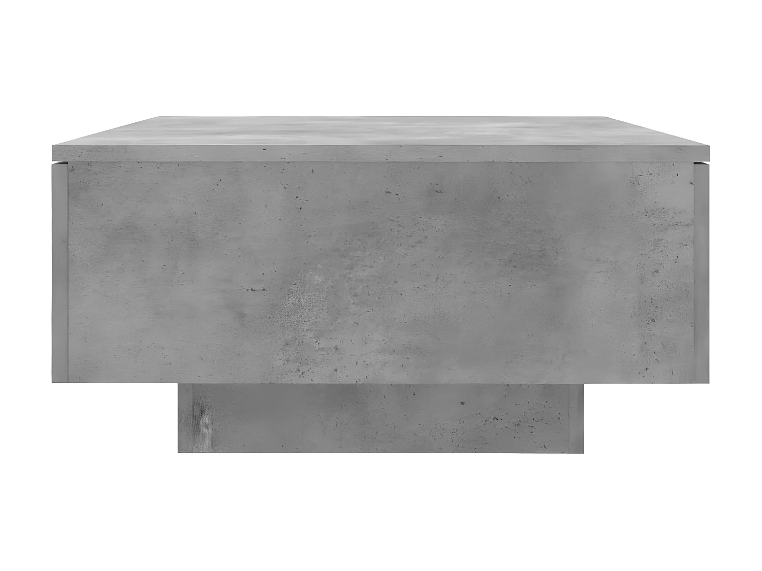 Salontafel 90x60x31 cm bewerkt hout betongrijs