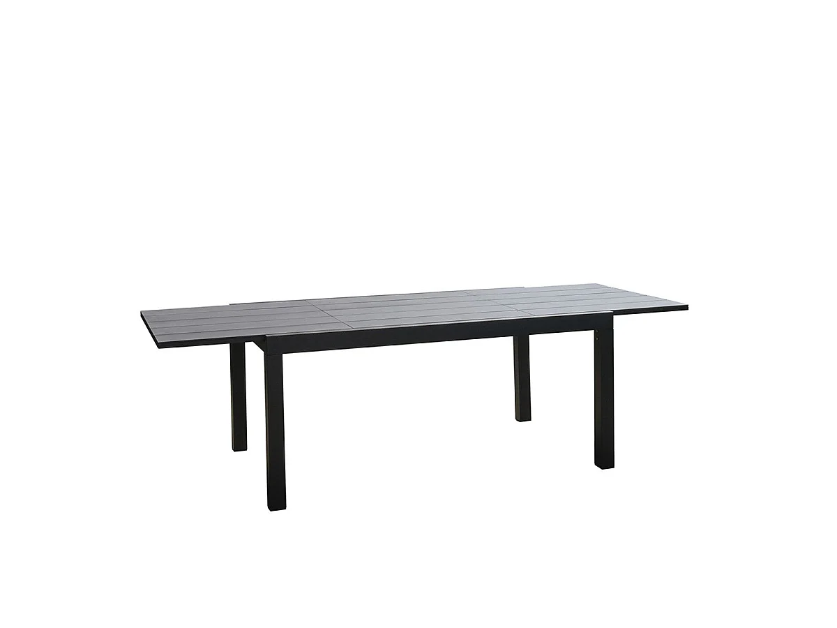 Table de jardin en aluminium extensible 6/10 places