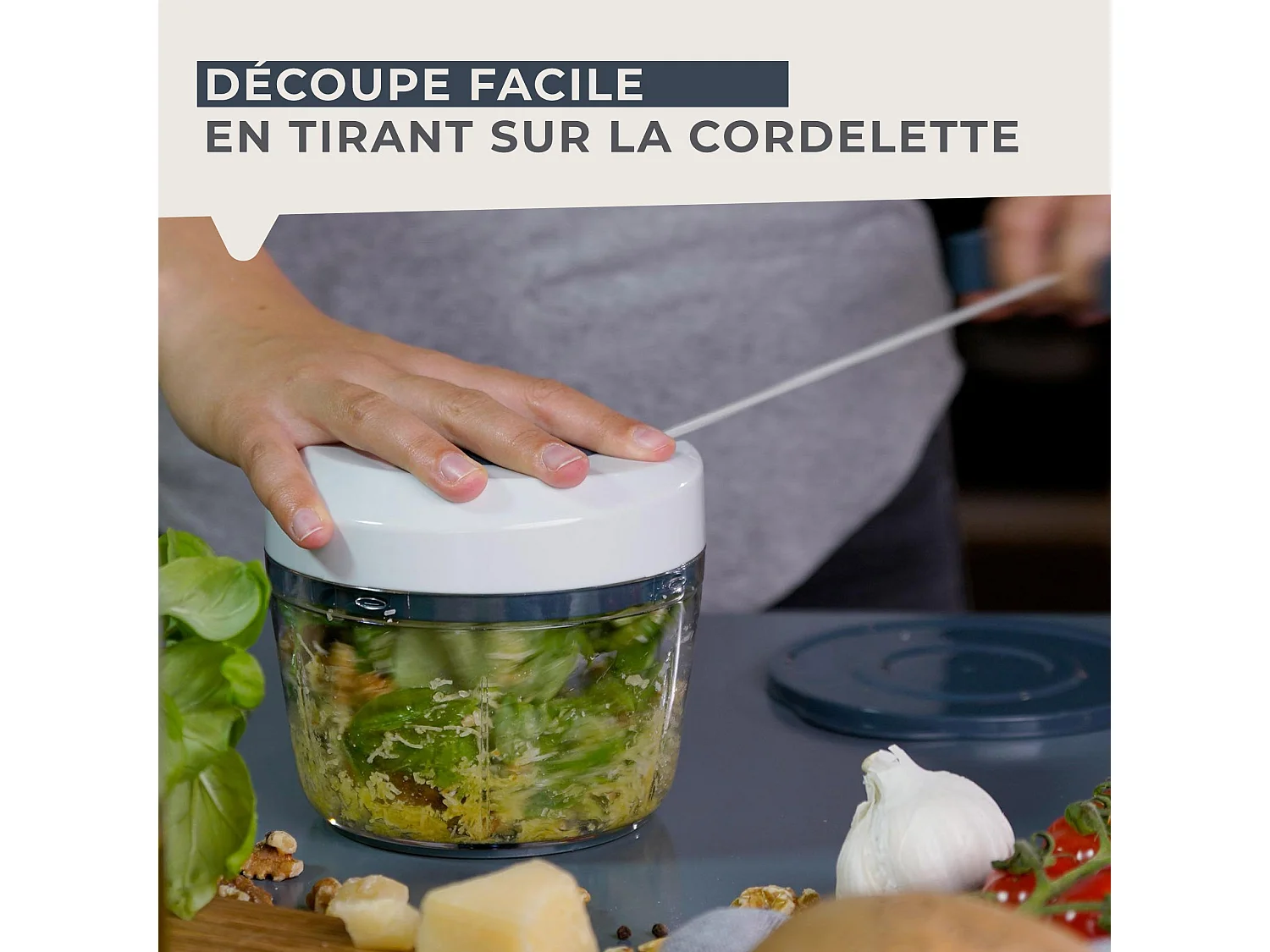 Hachoir manuel multifonction Fackelmann Easy Prepare