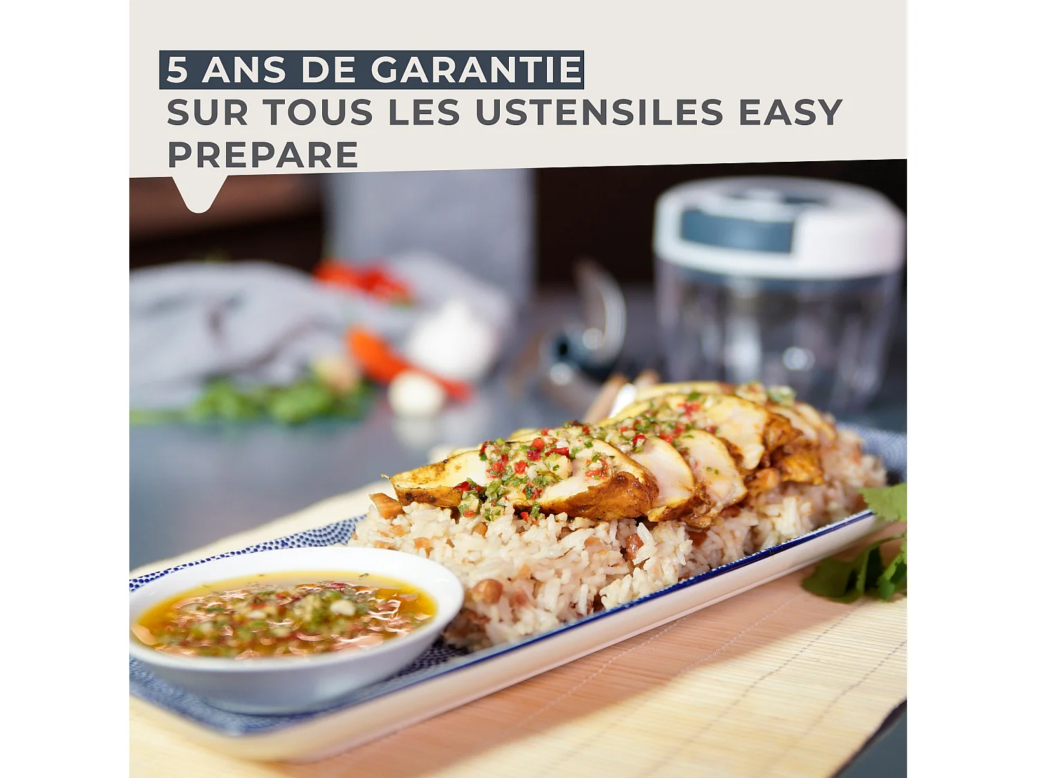 Hachoir manuel multifonction Fackelmann Easy Prepare