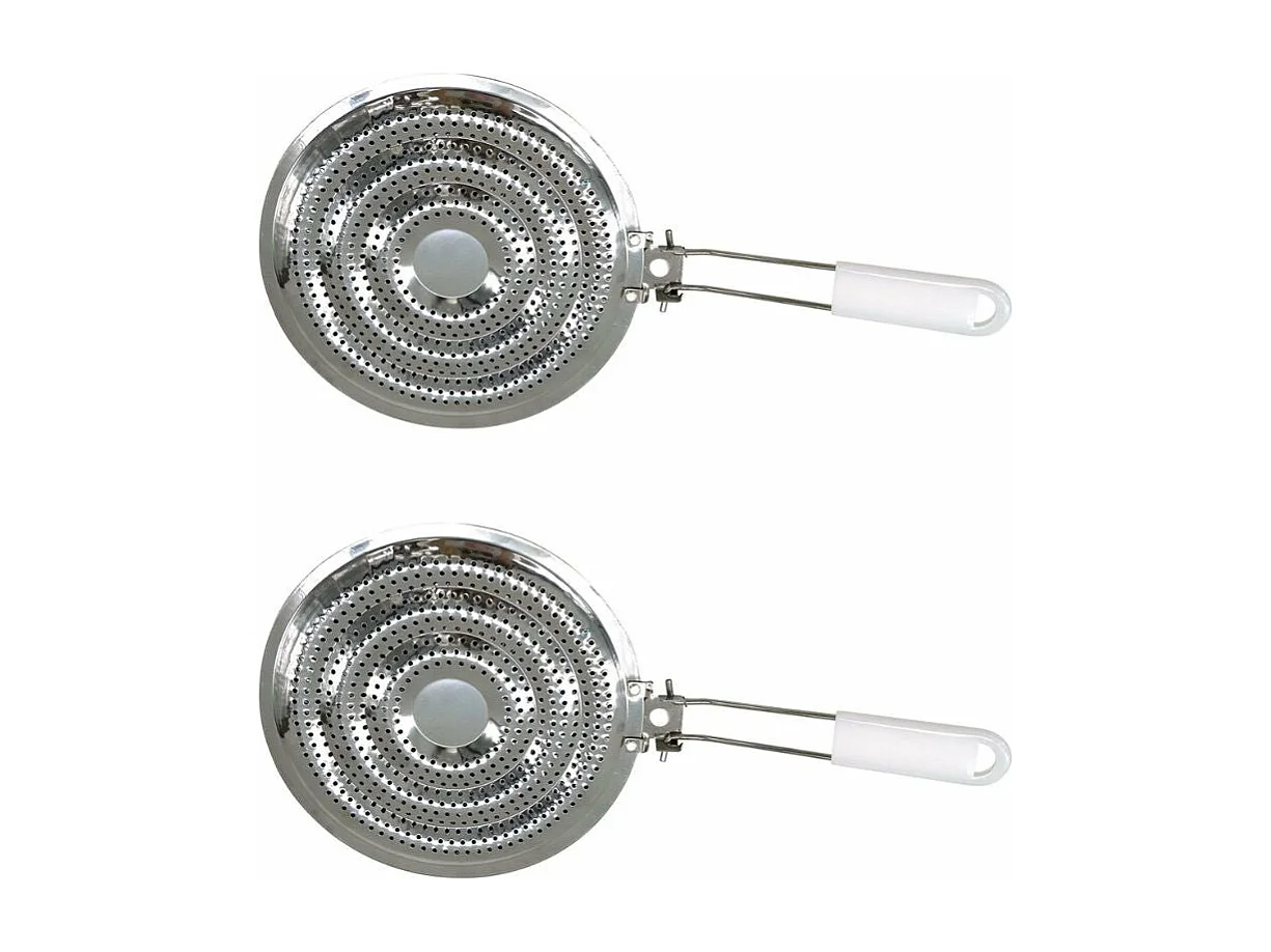 Lot de 2 diffuseurs de chaleur pour plaque de cuisson gaz Fackelmann
