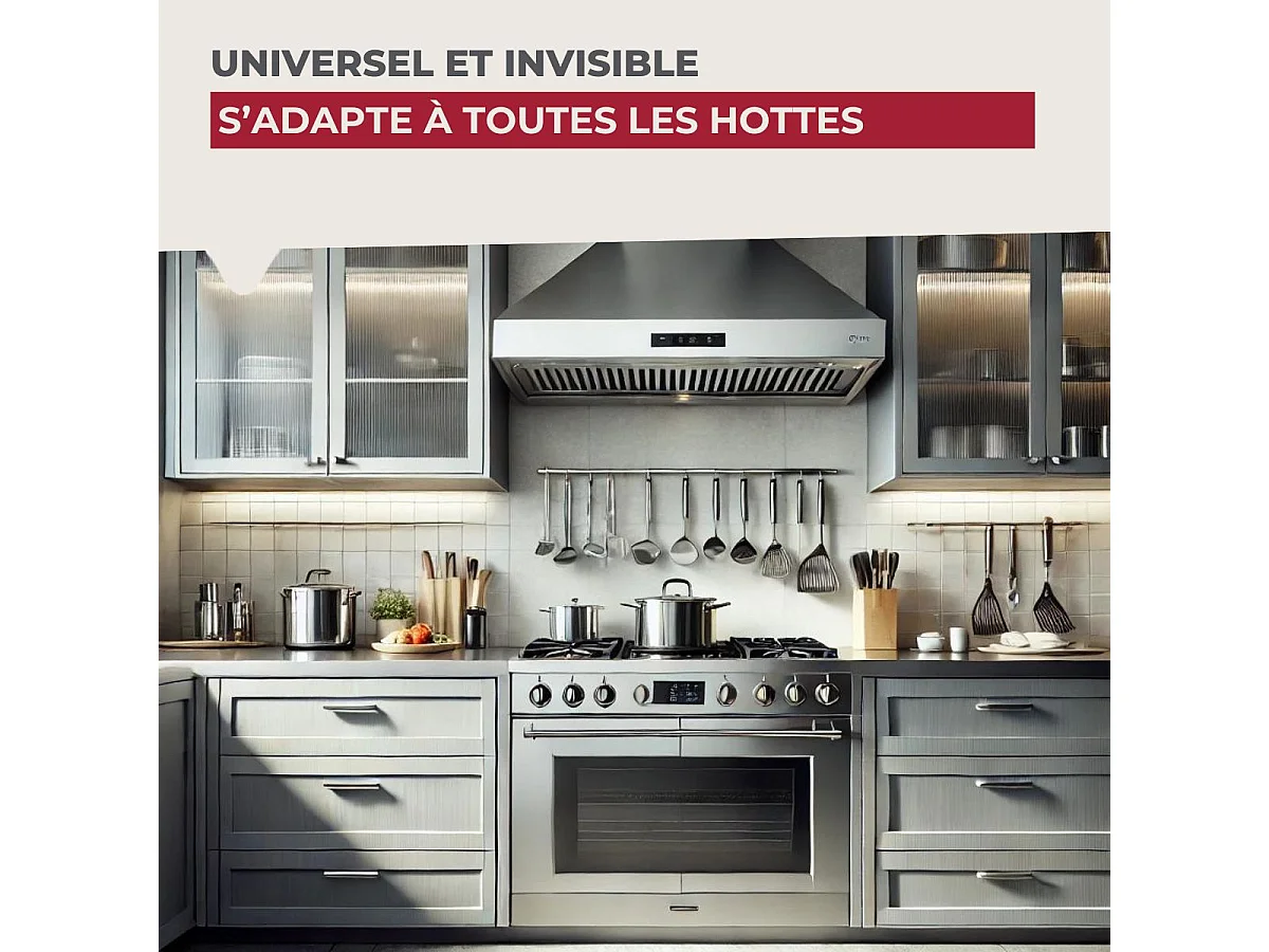 Filtre hotte Fackelmann 47 x 57 cm Accessoires hotte et friture