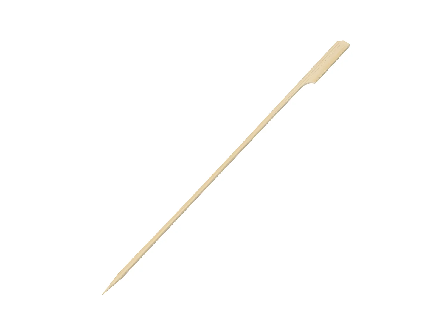 Lot de 100 pics à brochettes en bois 25 cm Fackelmann Basic