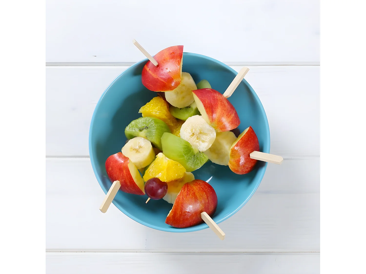 Lot de 100 pics à brochettes en bois 25 cm Fackelmann Basic