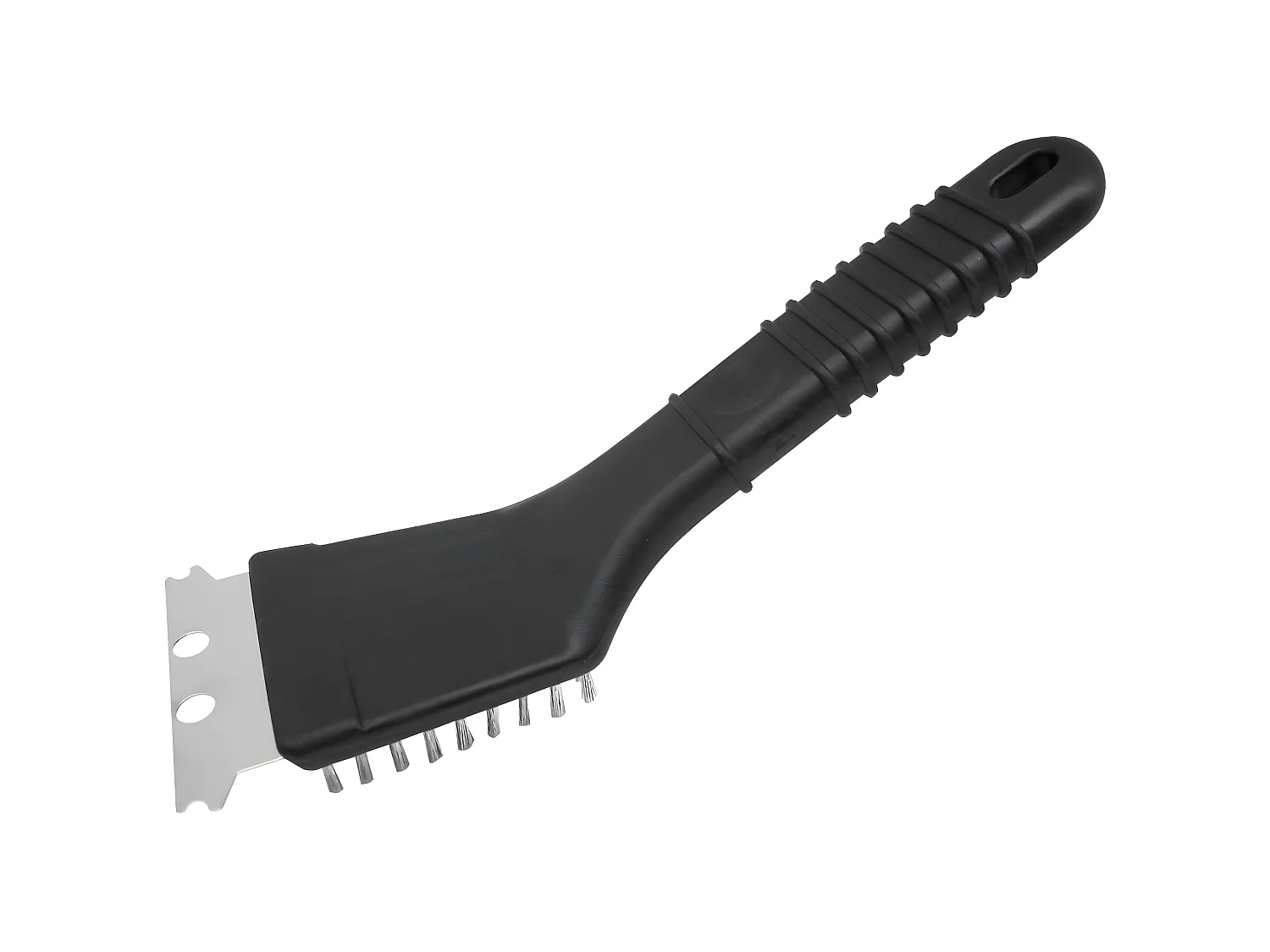 Racloir à plancha et brosse à barbecue 2 en 1 22 cm Fackelmann BBQ Edition