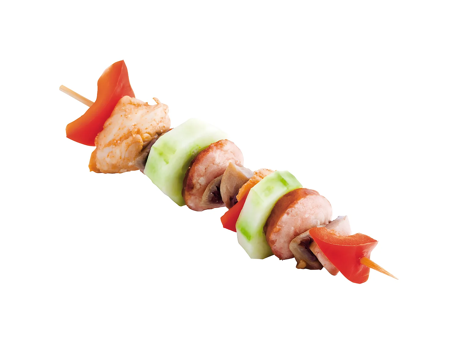 Lot de 50 pics à brochettes en bois de 25 cm Fackelmann Wood Edition