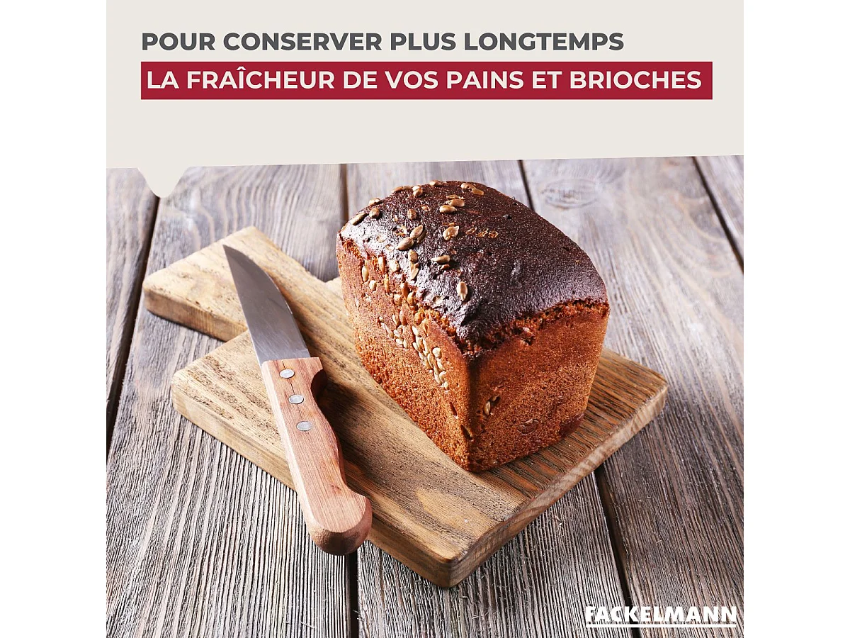 Huche à pain en bois Fackelmann Boissellerie