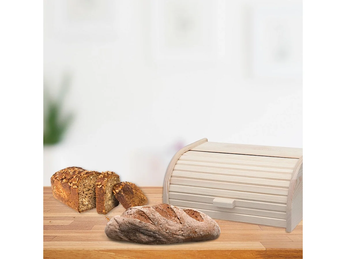 Huche à pain en bois Fackelmann Boissellerie