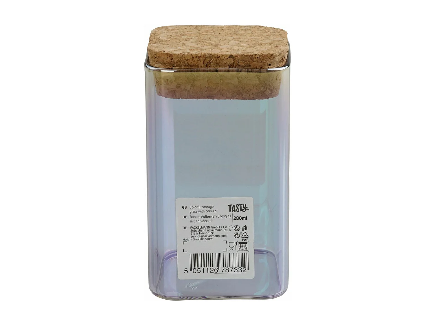 Boîte de conservation avec couvercle 280 ml Tasty Green