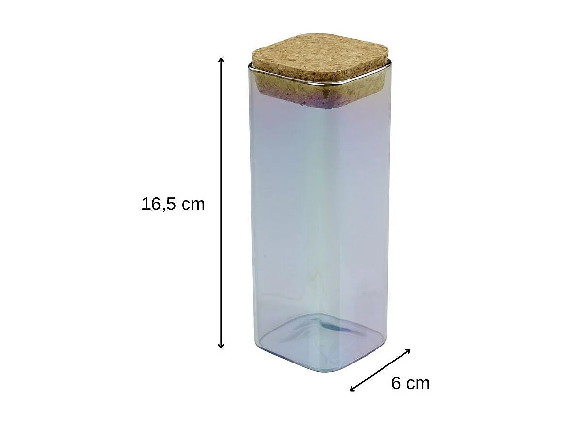 Boîte de conservation en verre 450 ml Tasty Green