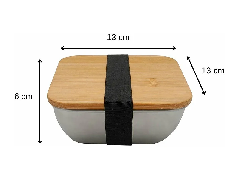 Boîte à repas isotherme en inox qui passe au microonde 600 ml Fackelmann Move