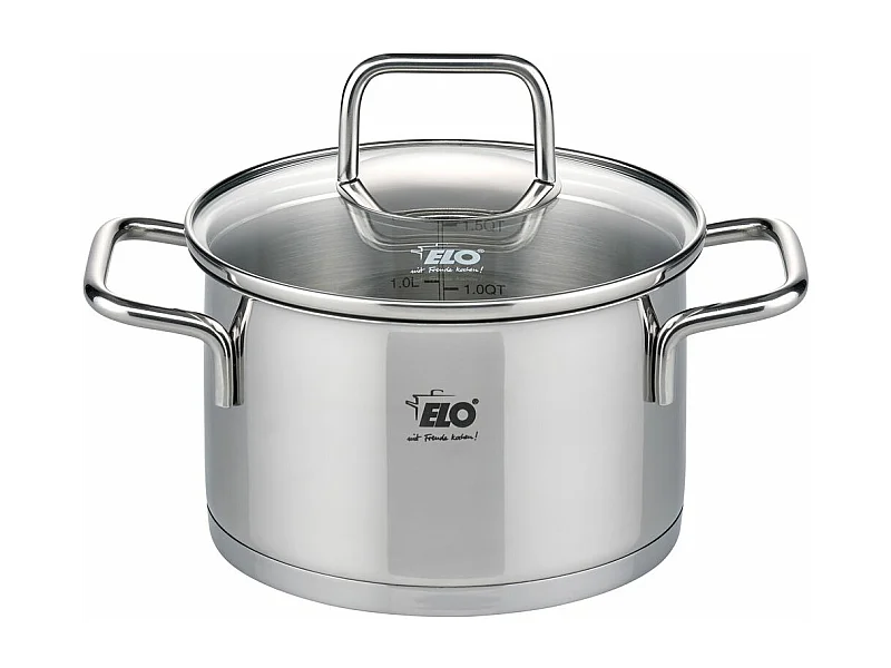 Faitout en inox 16 cm de 1,7 litres Elo Citrin