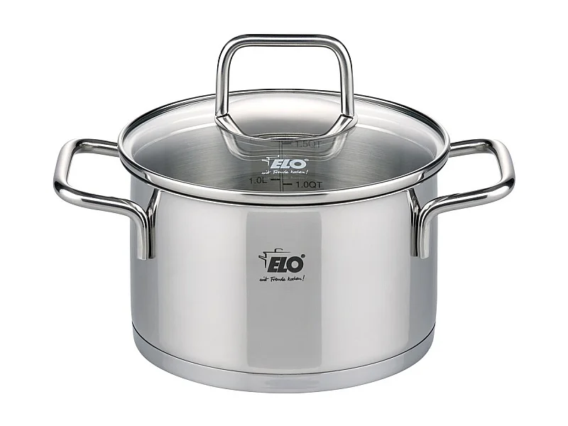 Faitout en inox 12 cm de 0,6 litre Elo Citrin