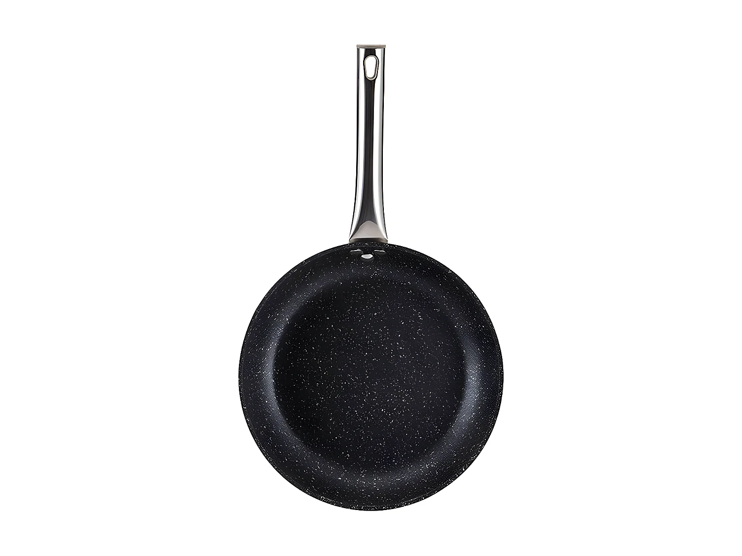 Poêle à griller en aluminium antiadhésif noir de 24 cm