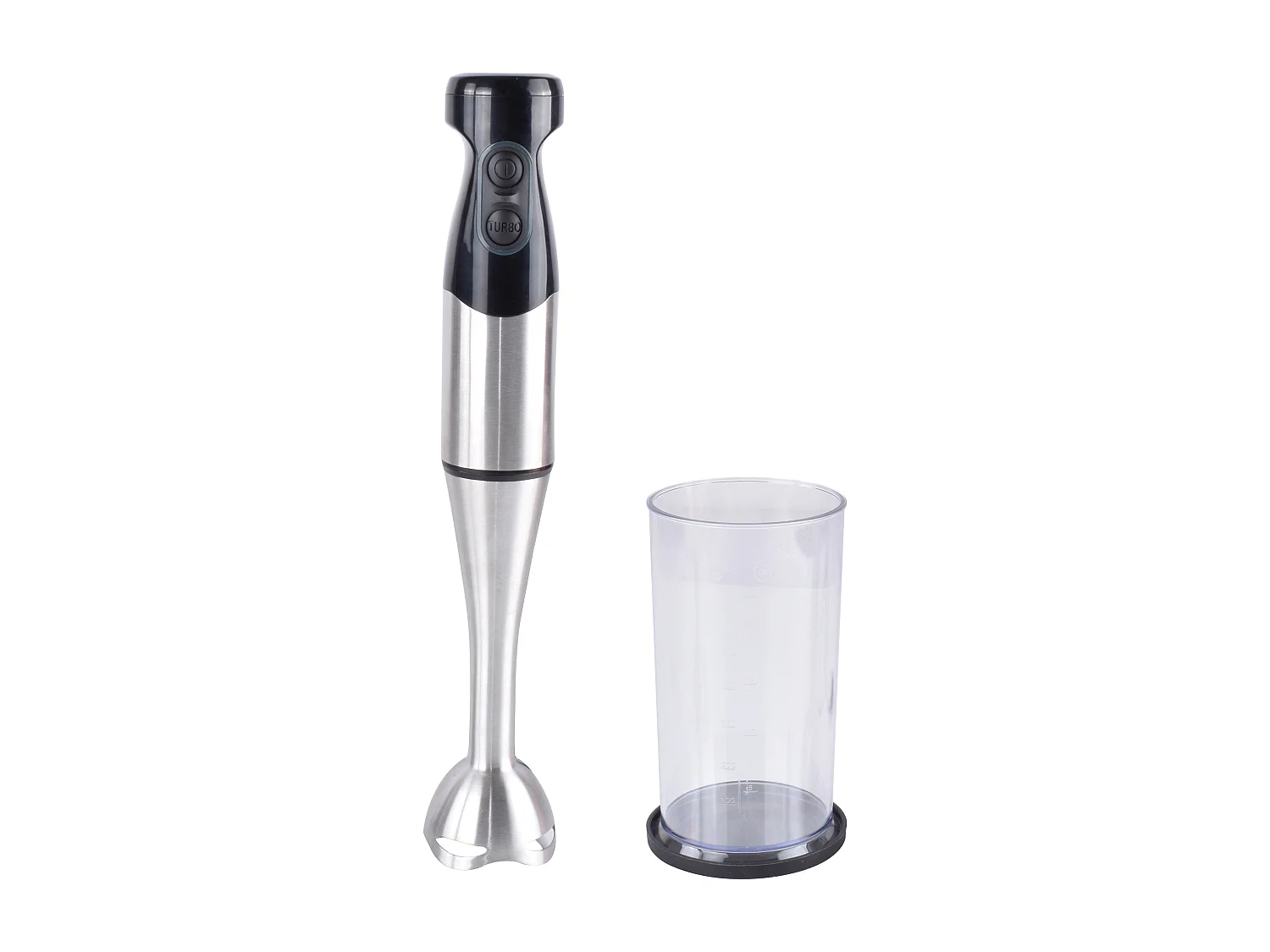 Mixeur plongeant avec verre 500ml 800W noir