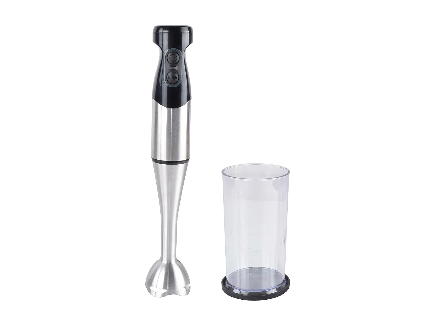 Mixeur plongeant avec verre 500ml 800W noir