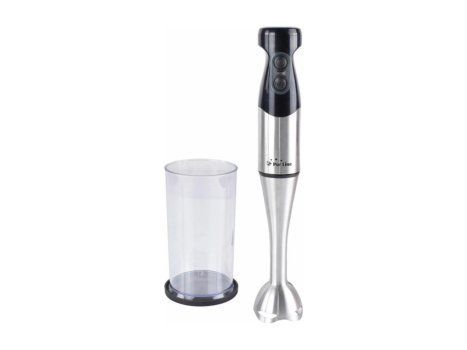 Mixeur plongeant avec verre 500ml 800W noir