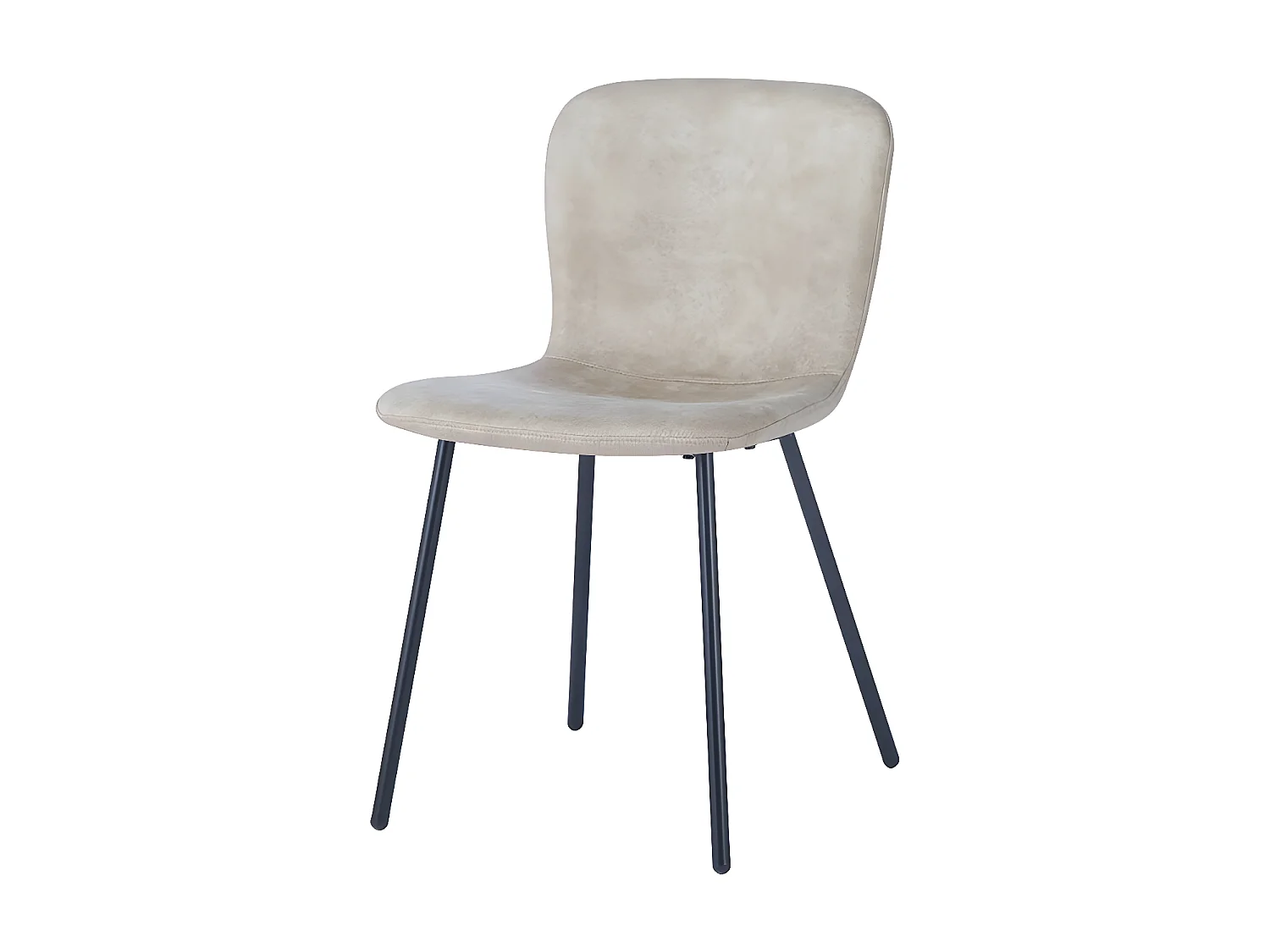 Interiax Eetkamerstoel Jade PU Beige