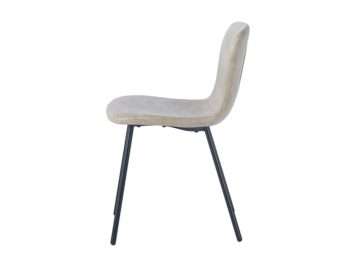 Interiax Eetkamerstoel Jade PU Beige