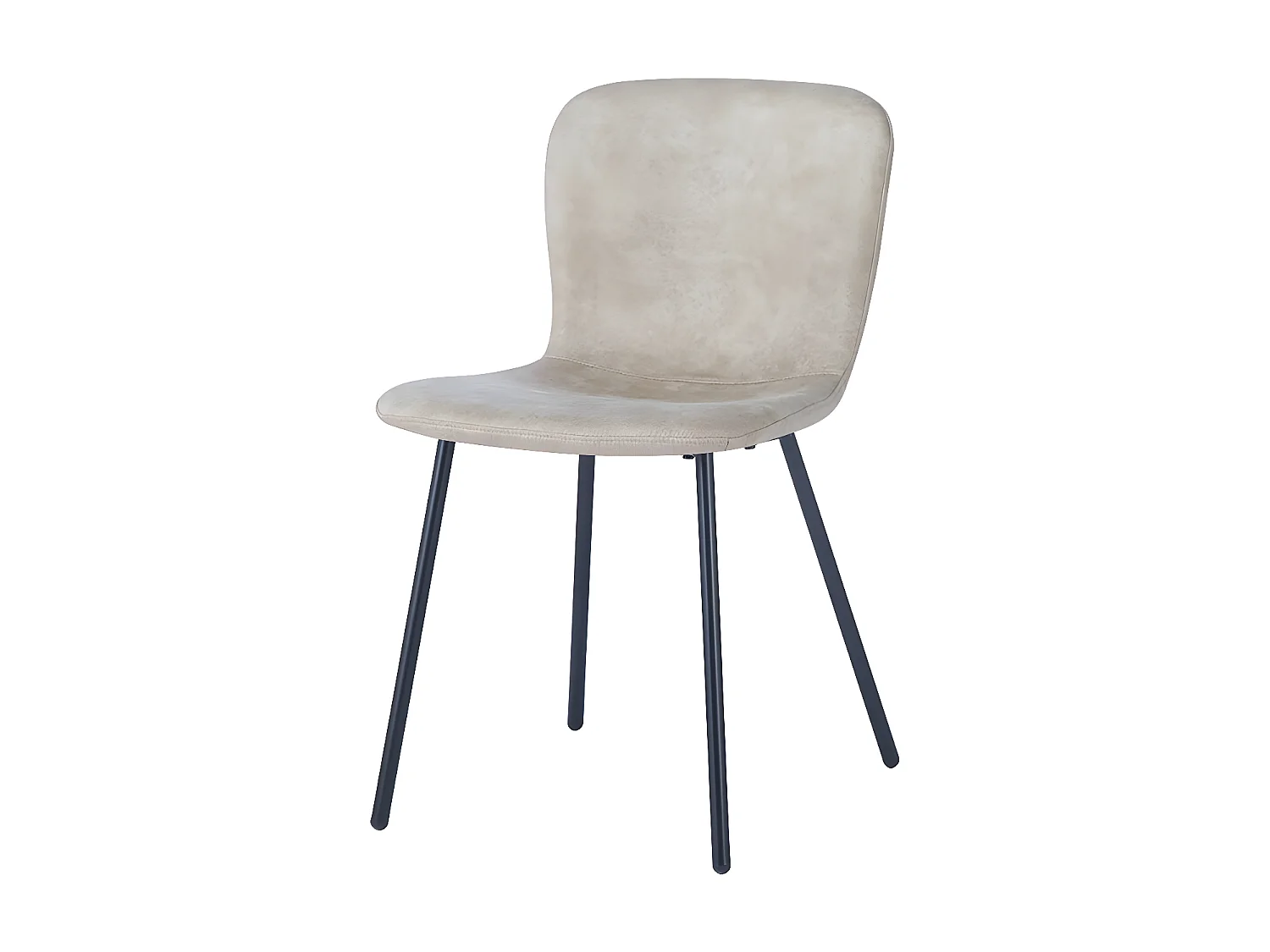 Interiax Eetkamerstoel Jade PU Beige