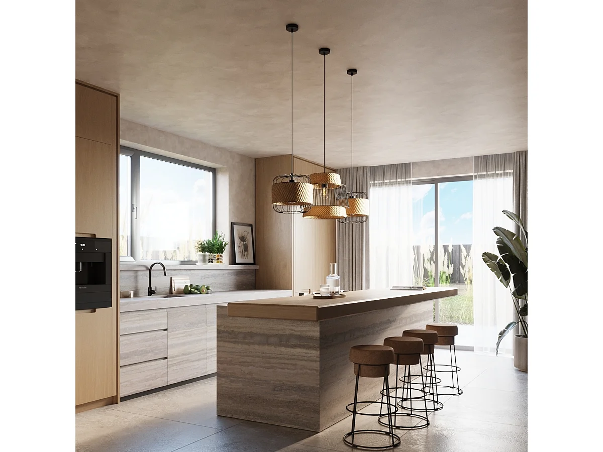 Luminárias Pendentes Fost Industrial, Aço/Cabo - 1 Lichtbronnen - L.26 X H.134 Cm - Preto