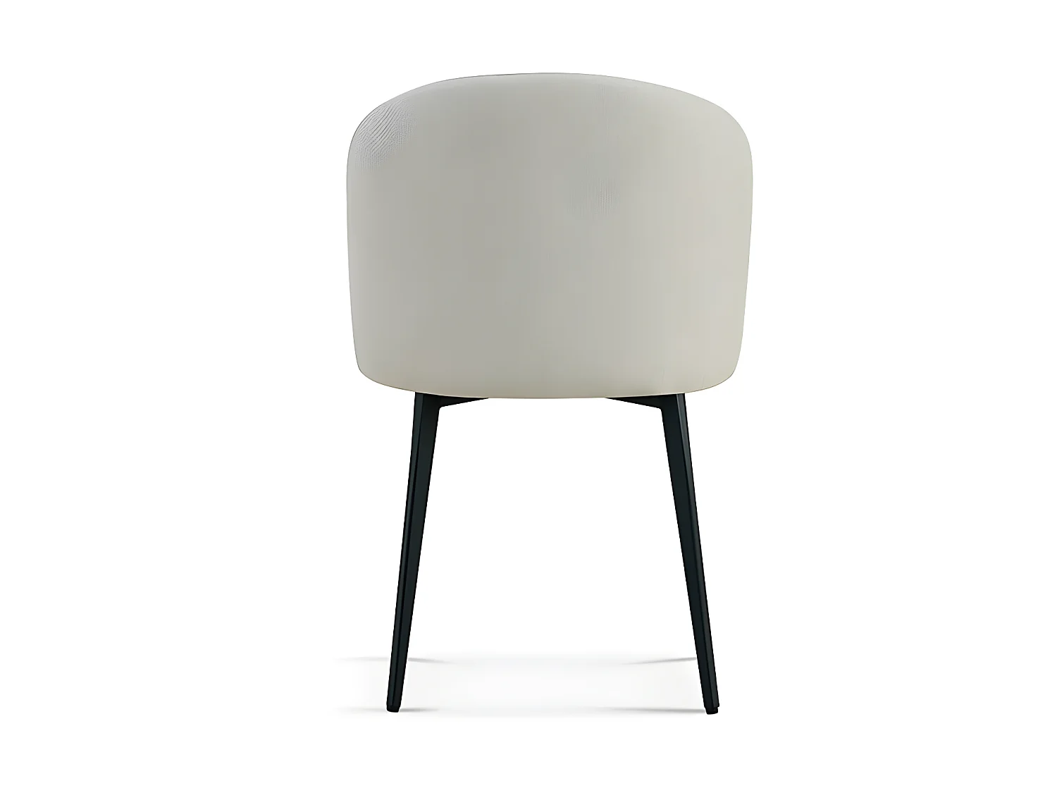 Interiax Chaise de salle à manger Livia tissu beige