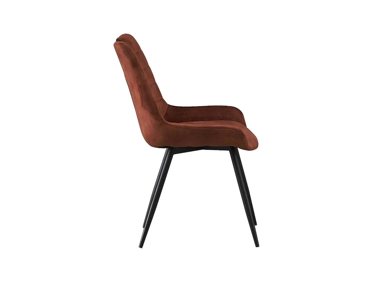 Interiax Chaise de salle à manger Livia Bouclé Blanc