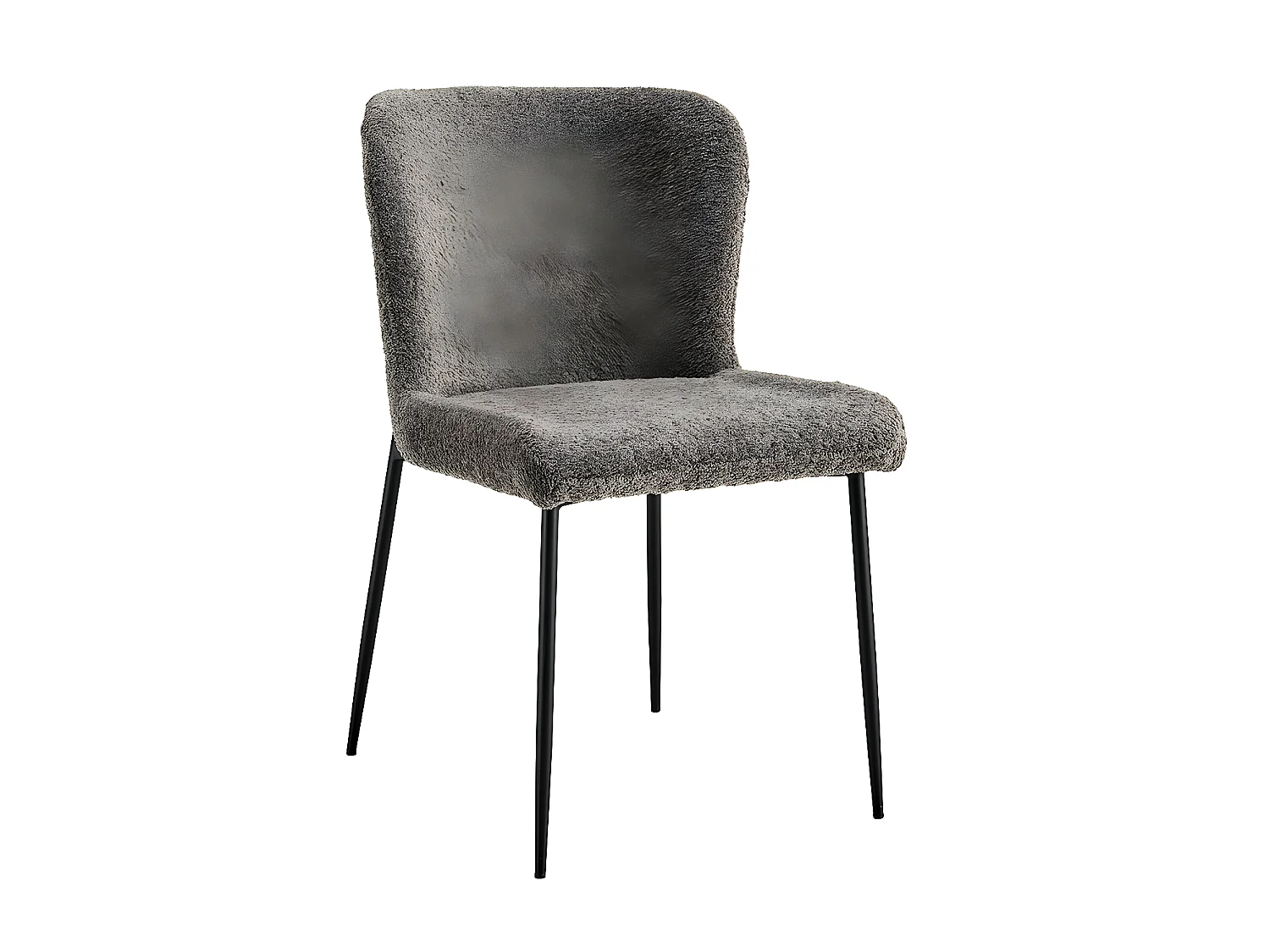 Interiax Eetkamerstoel Flo Bouclé Zand