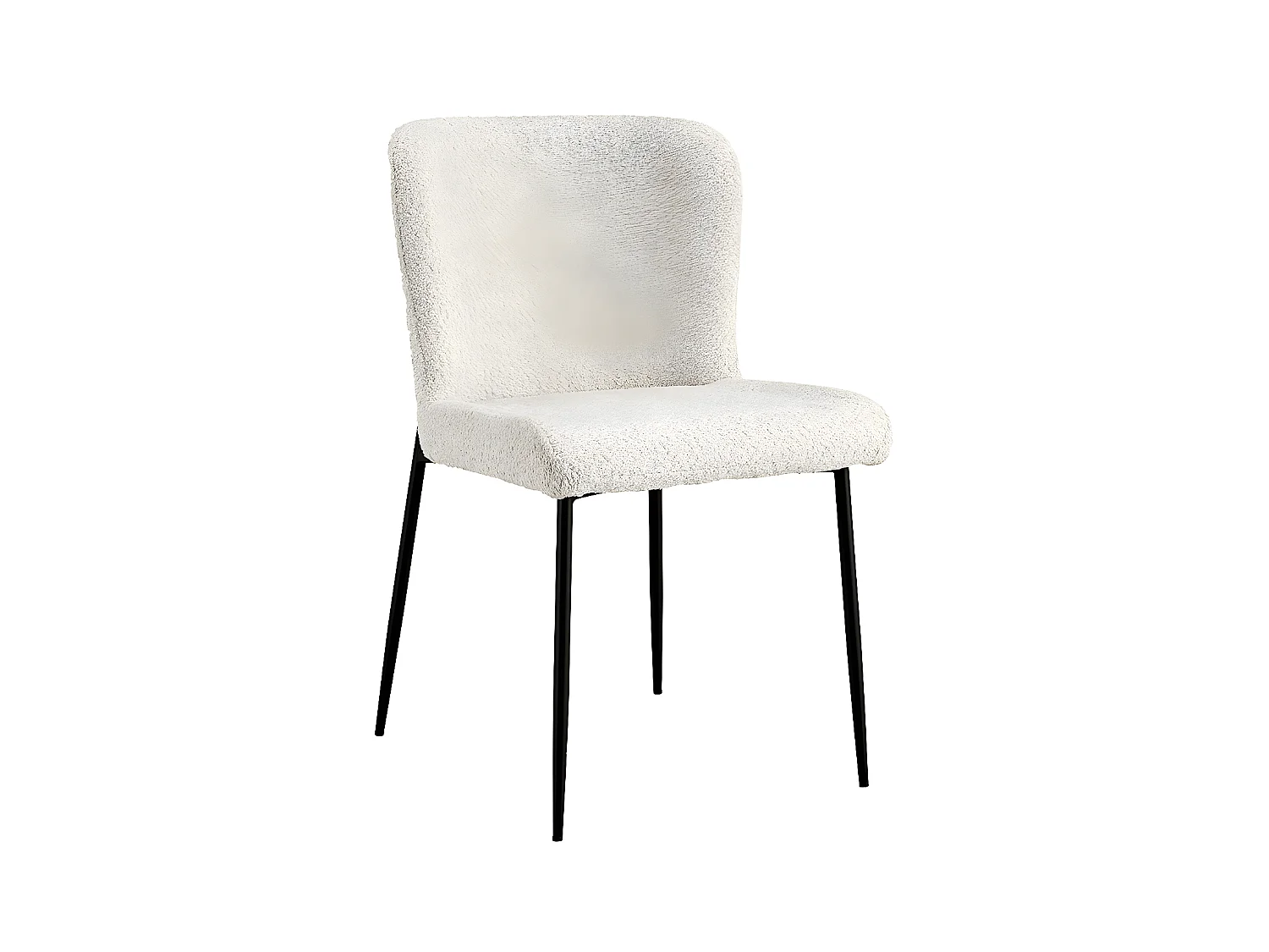 Interiax Chaise de salle à manger Ida Micro Fiber PU Dark Grey